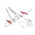 CNC Racing Carbon Fiber Subframe Covers for Ducati Panigale V4 / S / R / Speciale (pair) CNC Racing Carbon Fiber Subframe Covers for Ducati Panigale V4 / S / R / Speciale (pair)